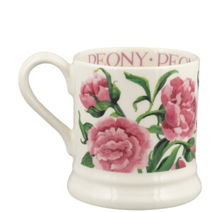 Emma Bridgewater Pink Peony Half Pint Mug